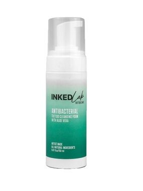 NWOB INKEDLab Antibacterial Tattoo Cleansing Foam with Aloe Vera